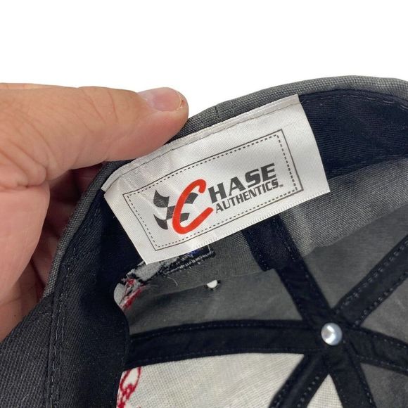 Vintage Dale Earnhardt Hat NASCAR Chase Authentic Snap Back Cap 90s Splash Tooth - Picture 7 of 7